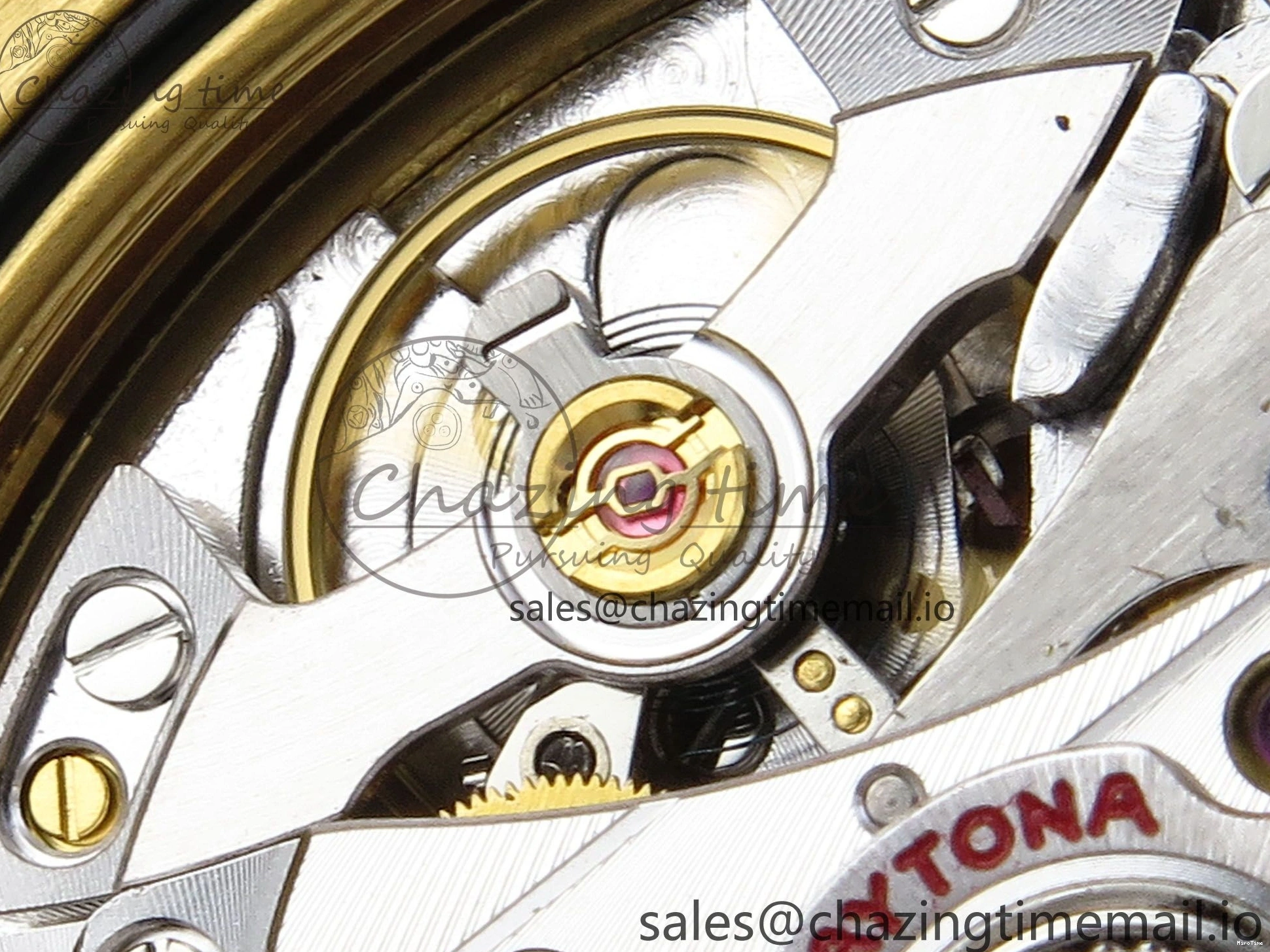 MiroTime 0123 TimelessDesign Daytona 126508 APSF 1:1 Best Edition Black Dial on YG Braclet SH 742